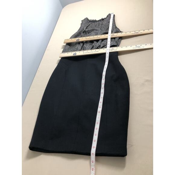 Zara Woman Dress SM Sheath Sleeveless Animal Print Mob Wife - Picture 8 of 9